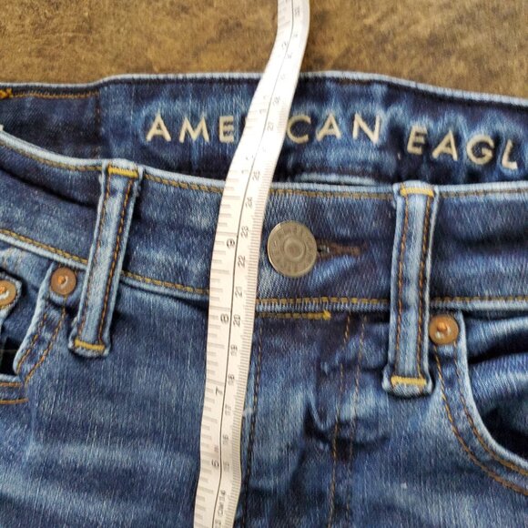 American Eagle Airflex 360 Jeans 29/30 waist 35 leg - Picture 2 of 14
